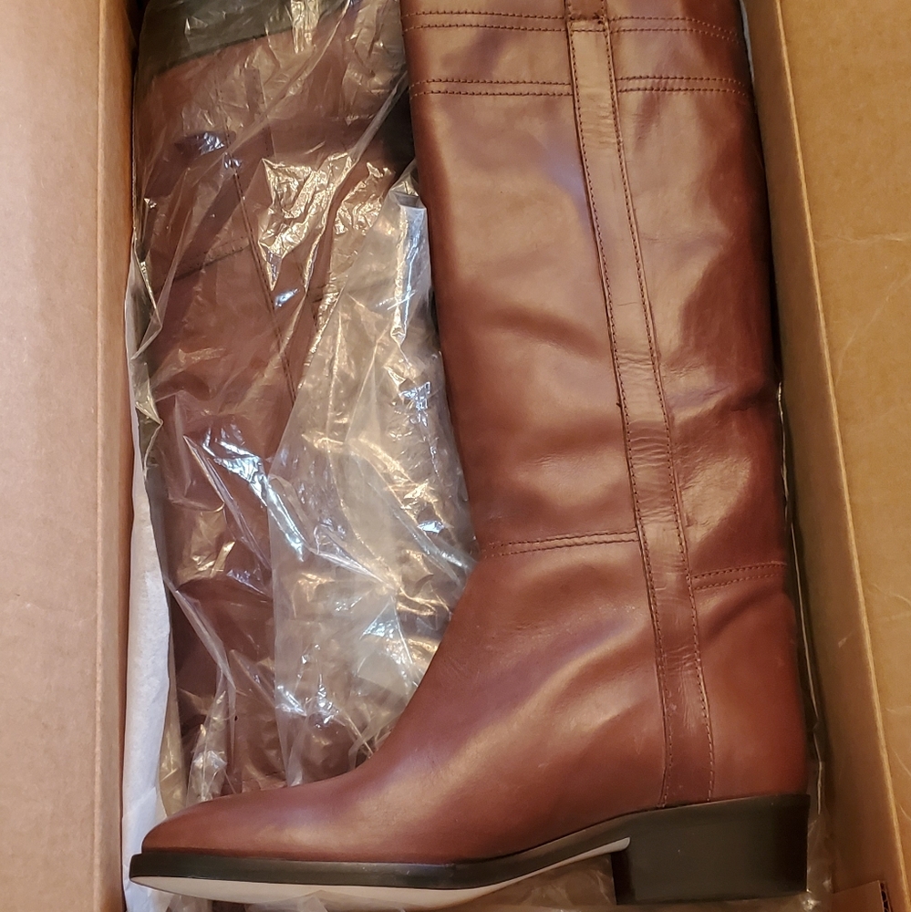 Genuine leather boots